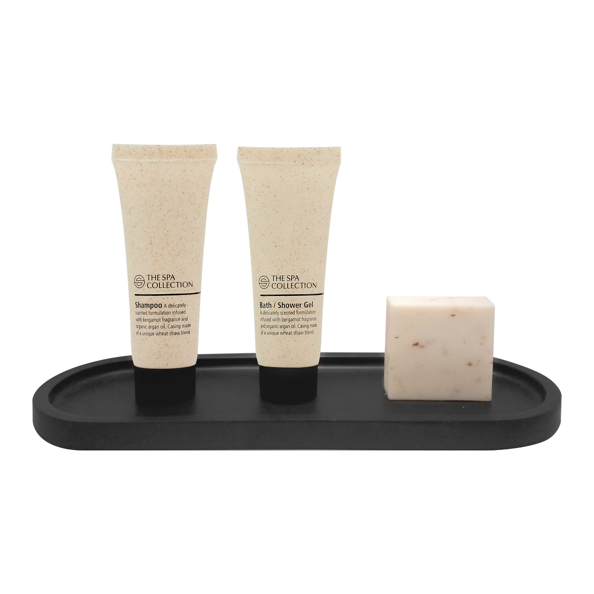 Small display tray matt black - The Spa Collection