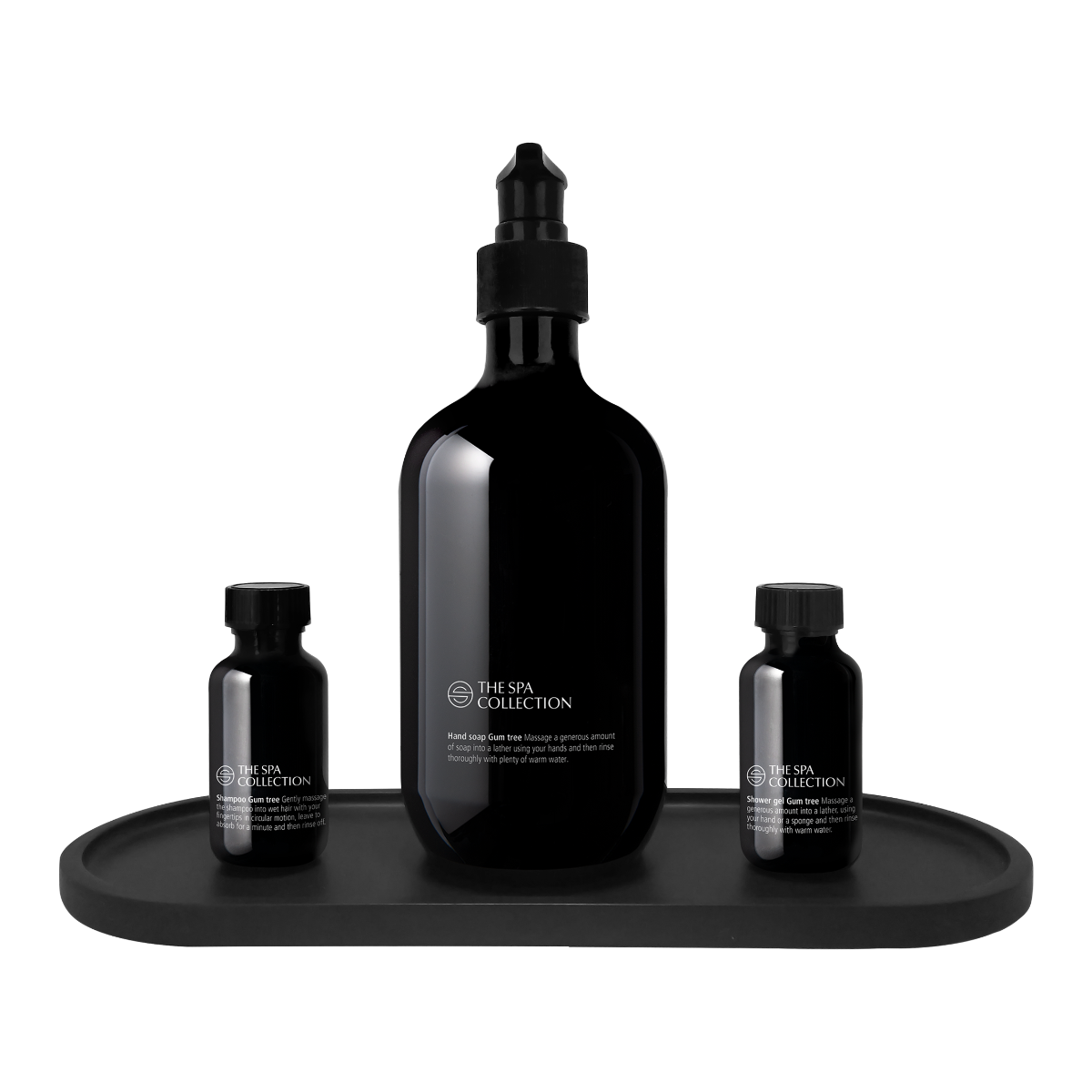 Big display tray matt black - The Spa Collection