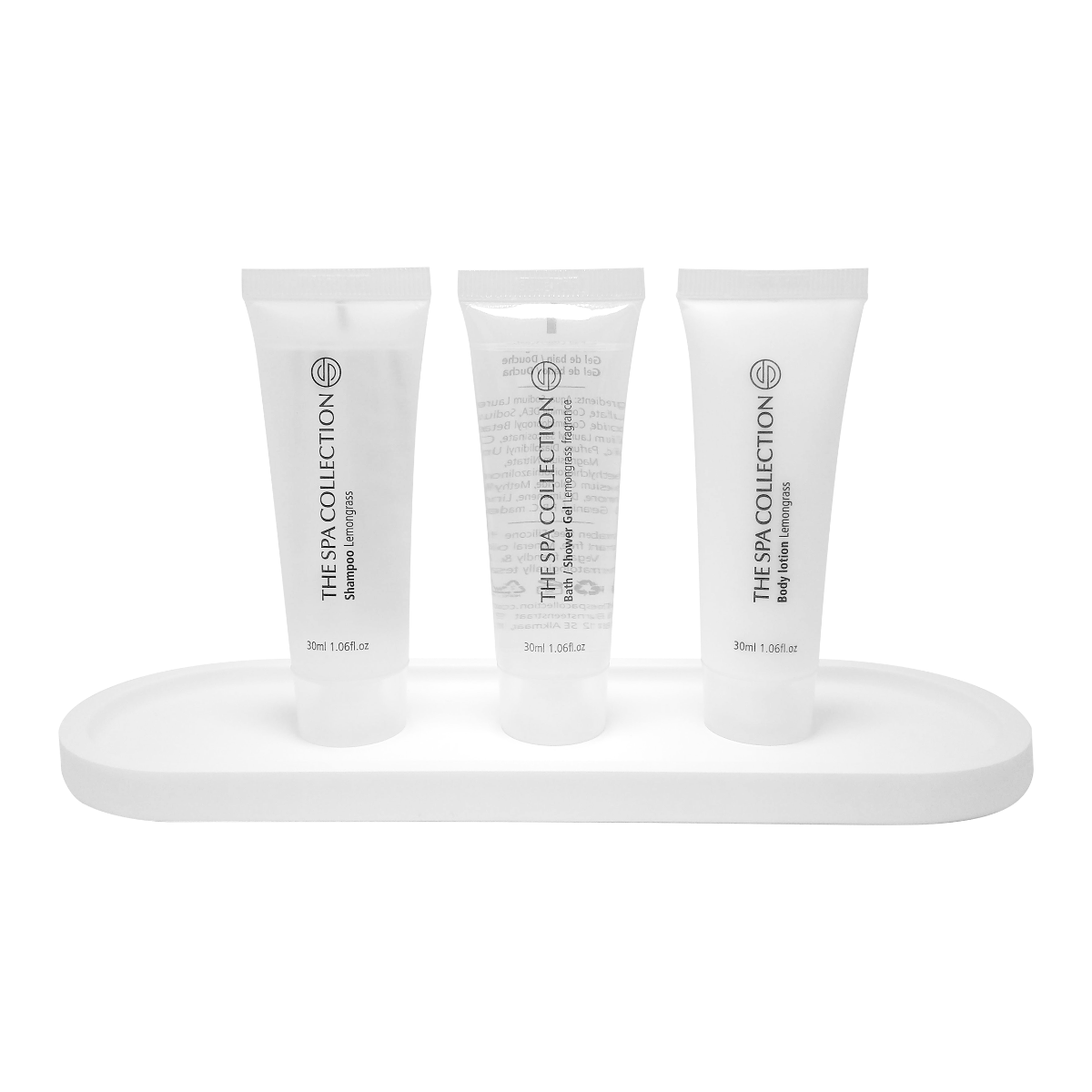 Small display tray matt white - The Spa Collection