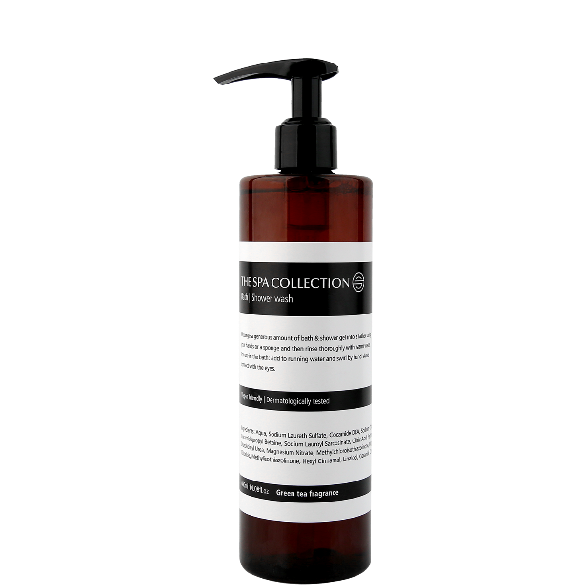 Body wash 400 ml - The Spa Collection Green Tea (Box of 24 pieces)
