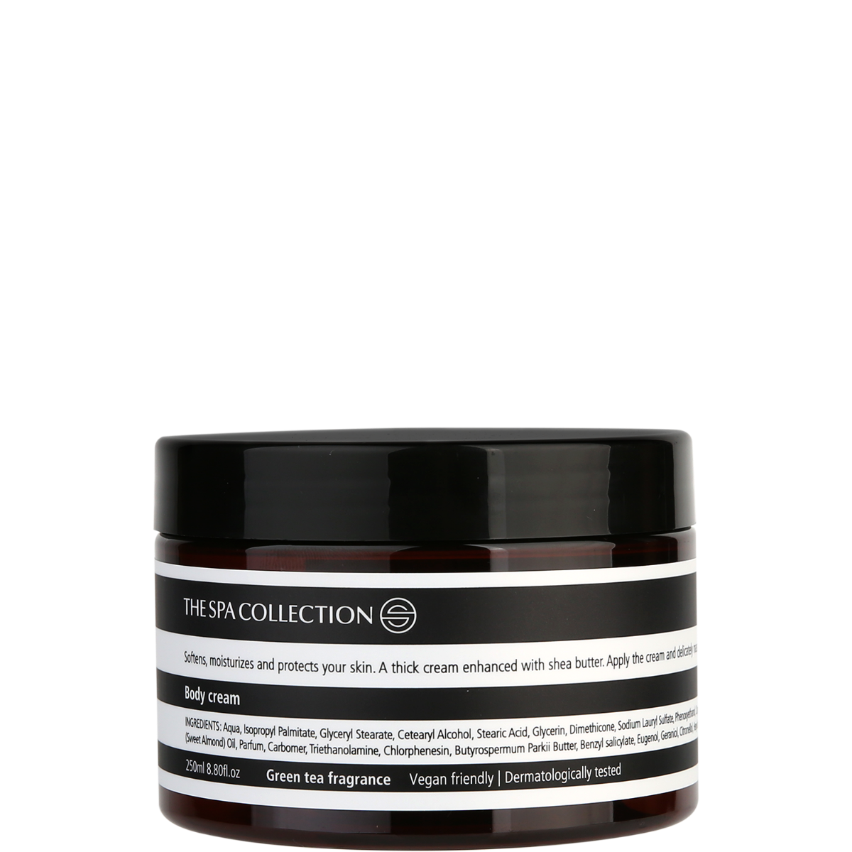 Body cream - The Spa Collection Green Tea 250ml jar