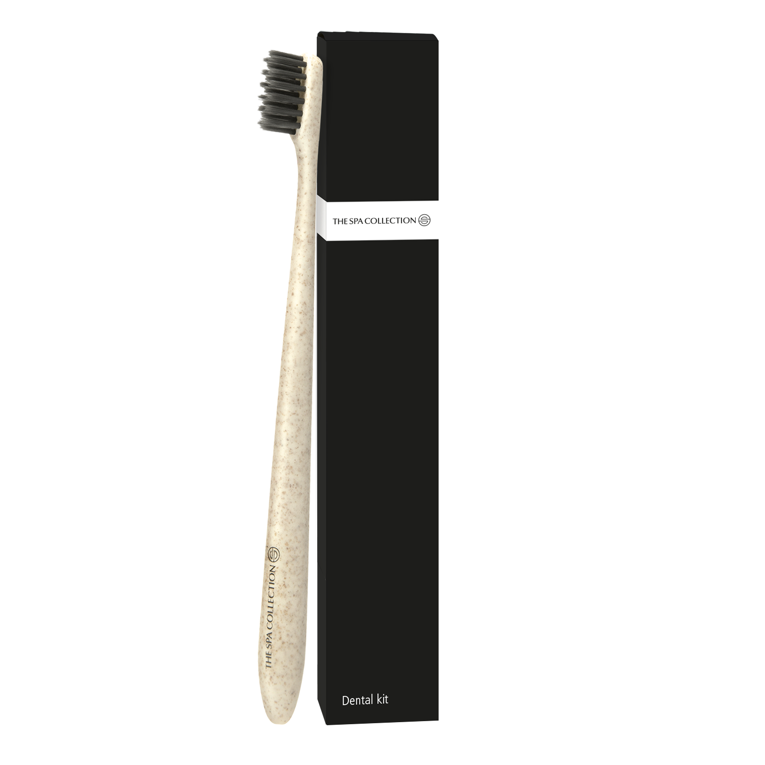 Dental kit in black paper box - Brush & paste - The Spa Collection (Box of 250 pieces)