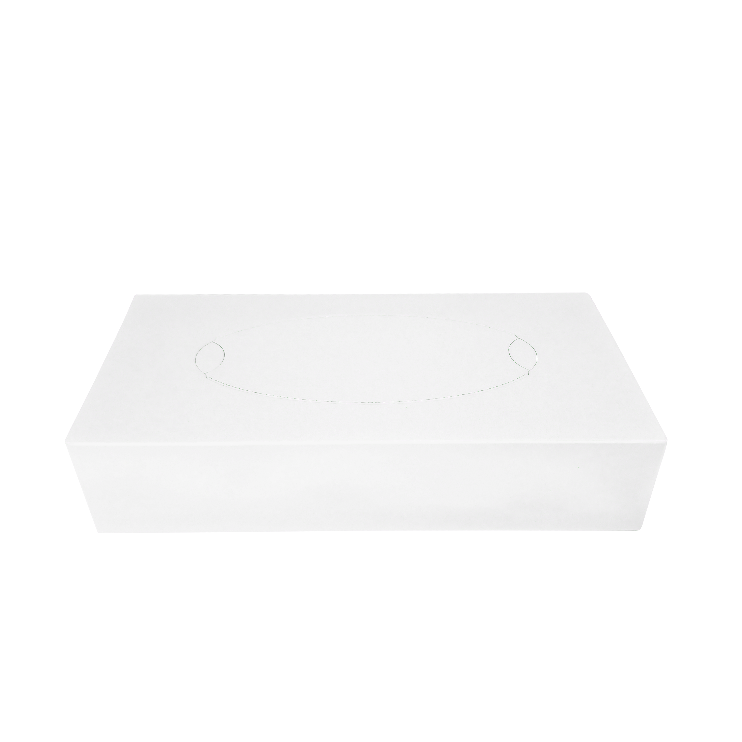 Facial tissues rectangle - 100 2-layered tissues