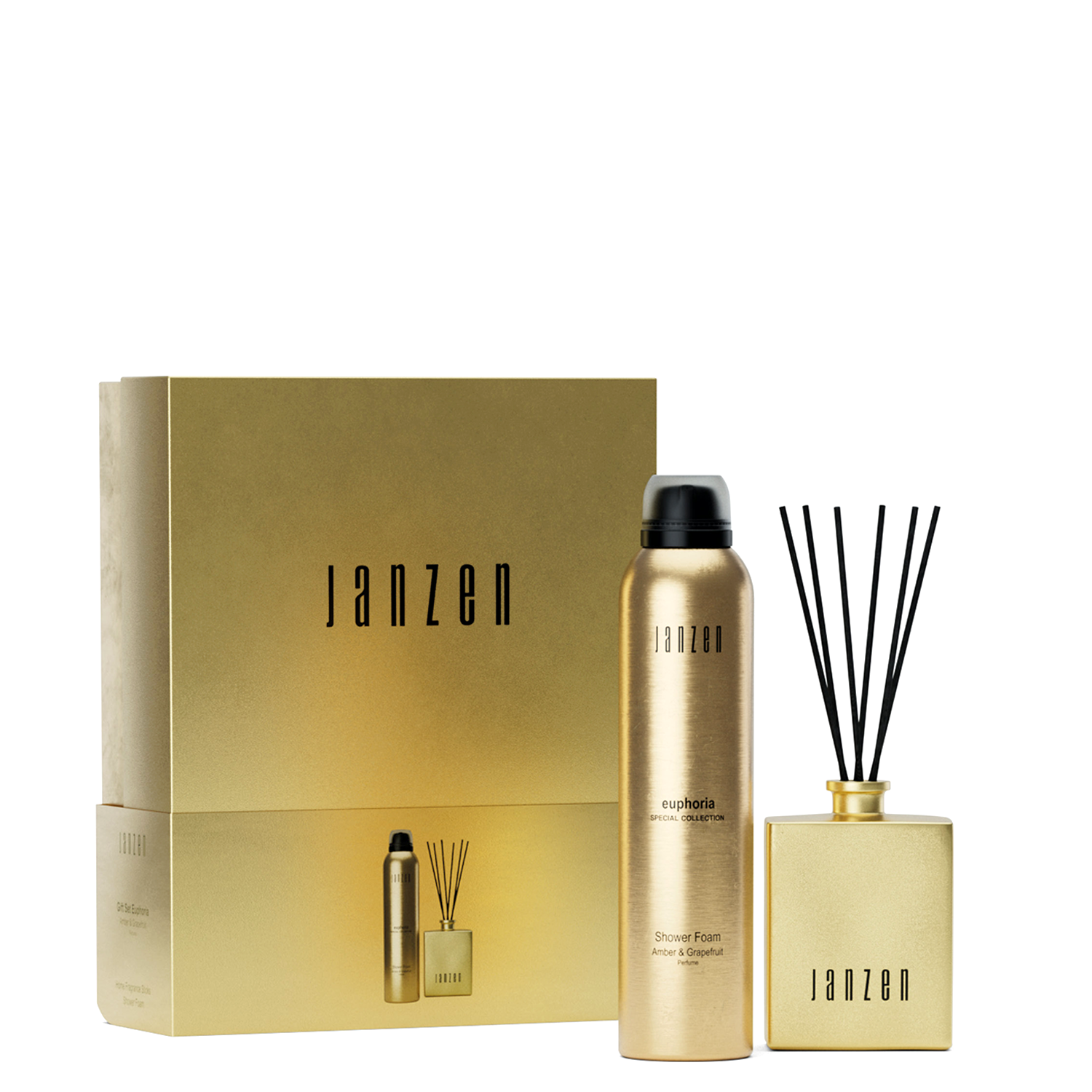 Gift set Euphoria | 200ml foam & 100ml diffuser | Janzen