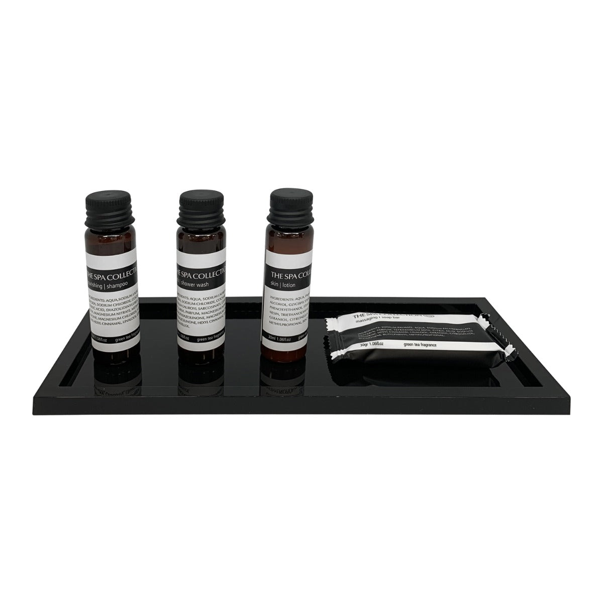 Large black display - 24 x 11cm