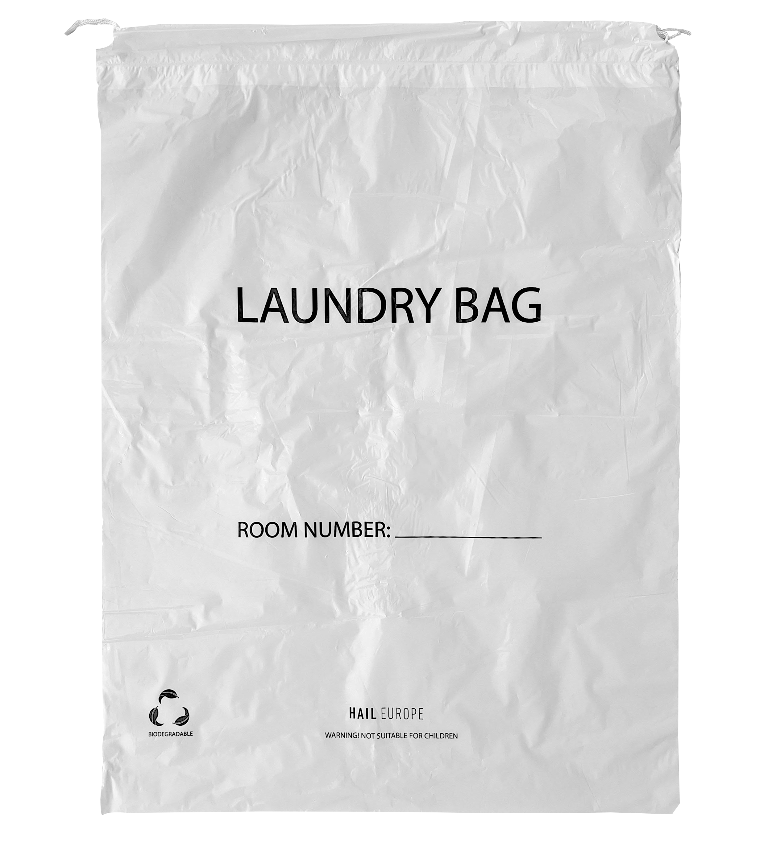 Plastic laundry bag