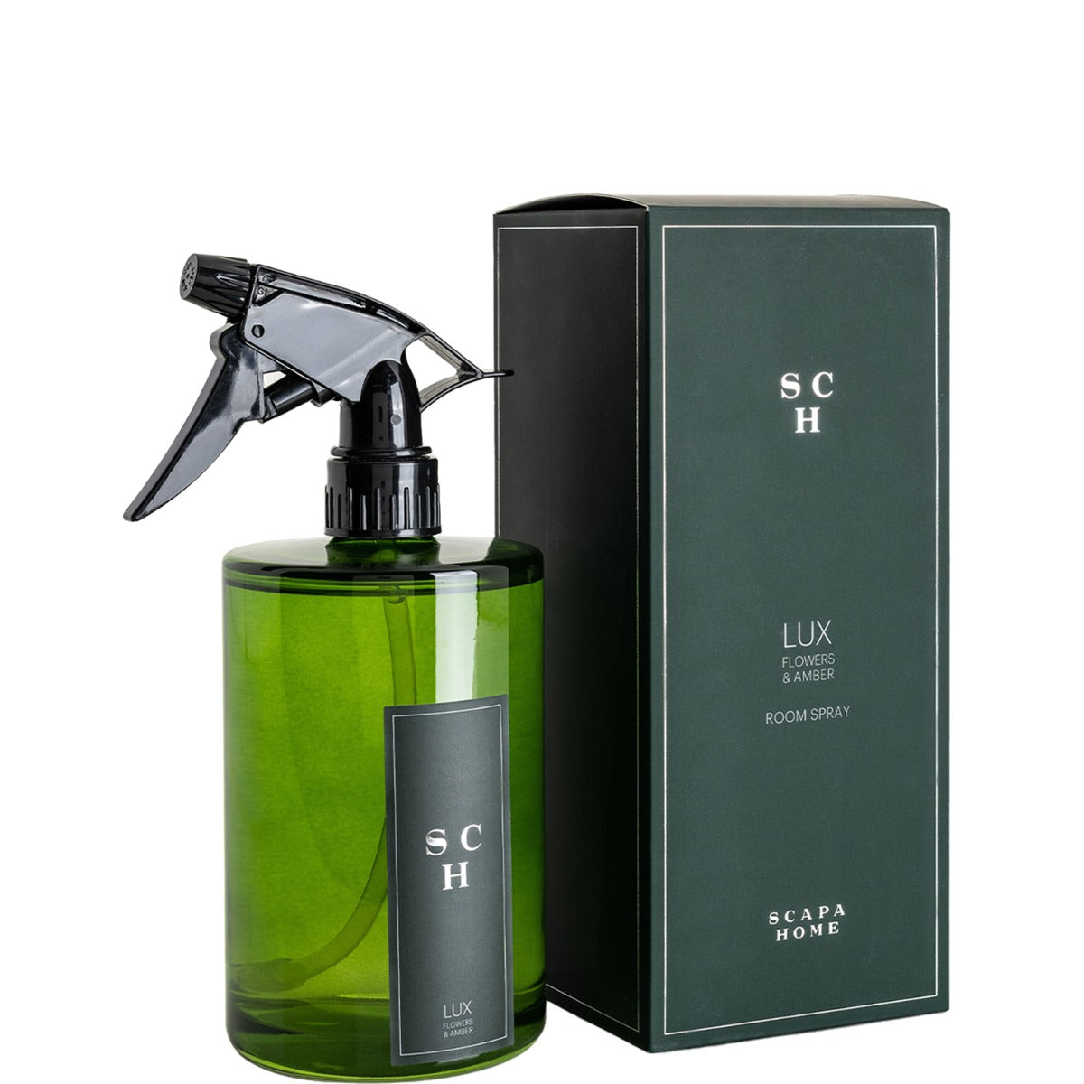 Roomspray 500ml glass - Flowers & Amber - Scapa Home LUX