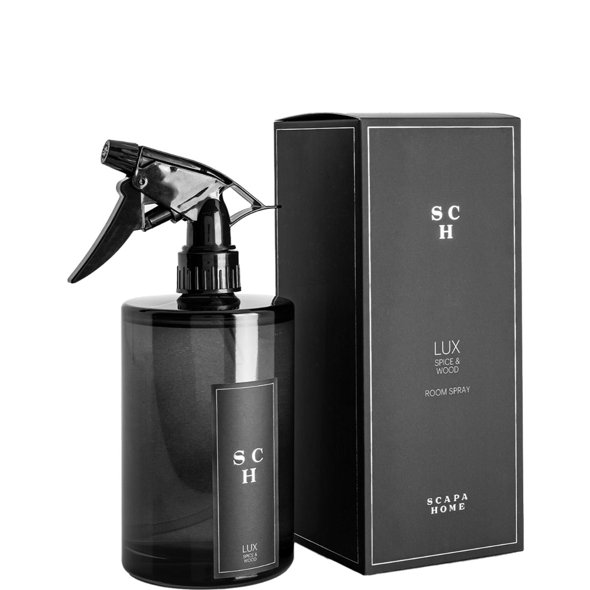 Roomspray 500ml glass - Spice & Wood - Scapa Home LUX