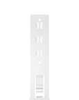 White invisible holder for 380ml bottle - 1 piece
