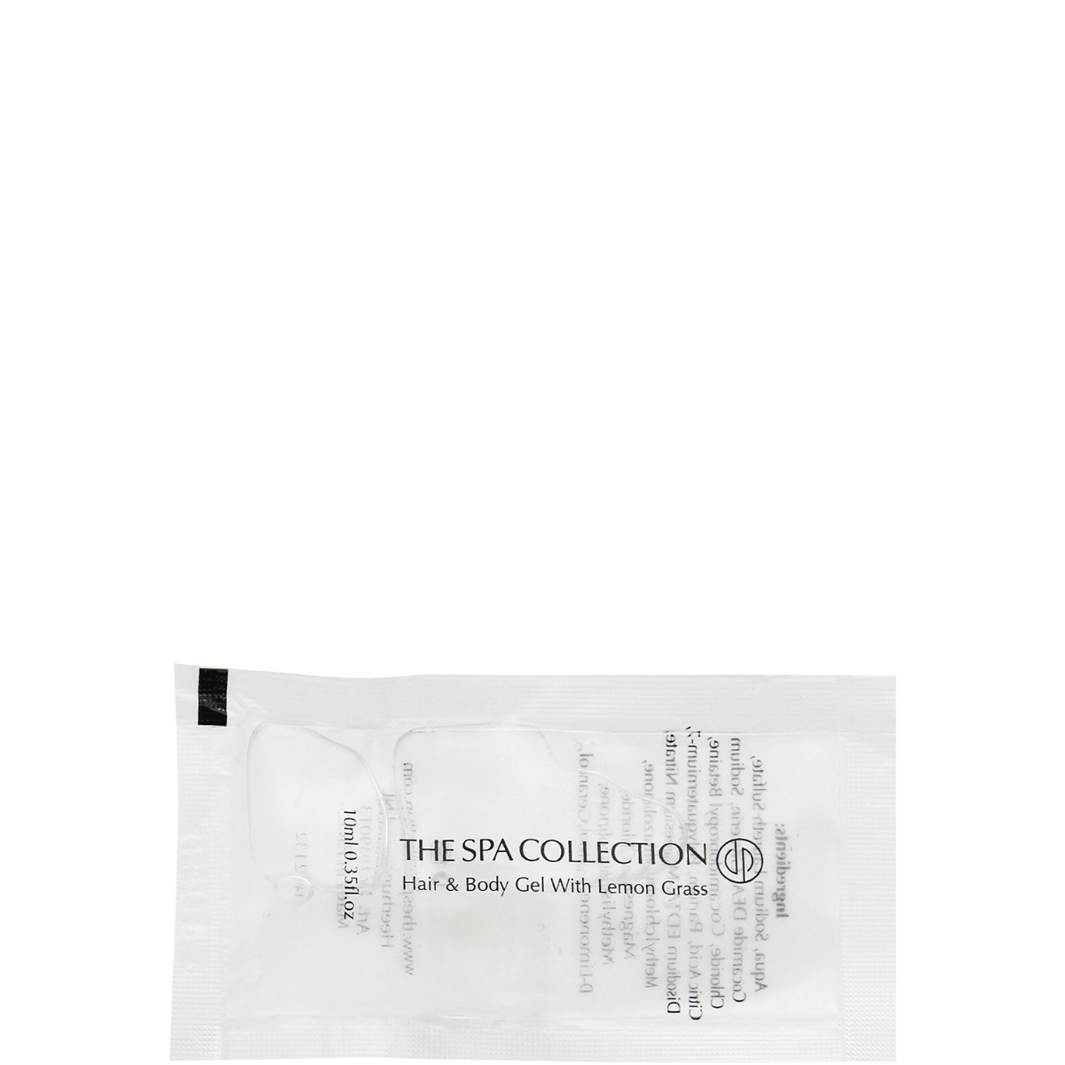 Hair and body gel -The Spa Collection Lemongrass 10ml sachet