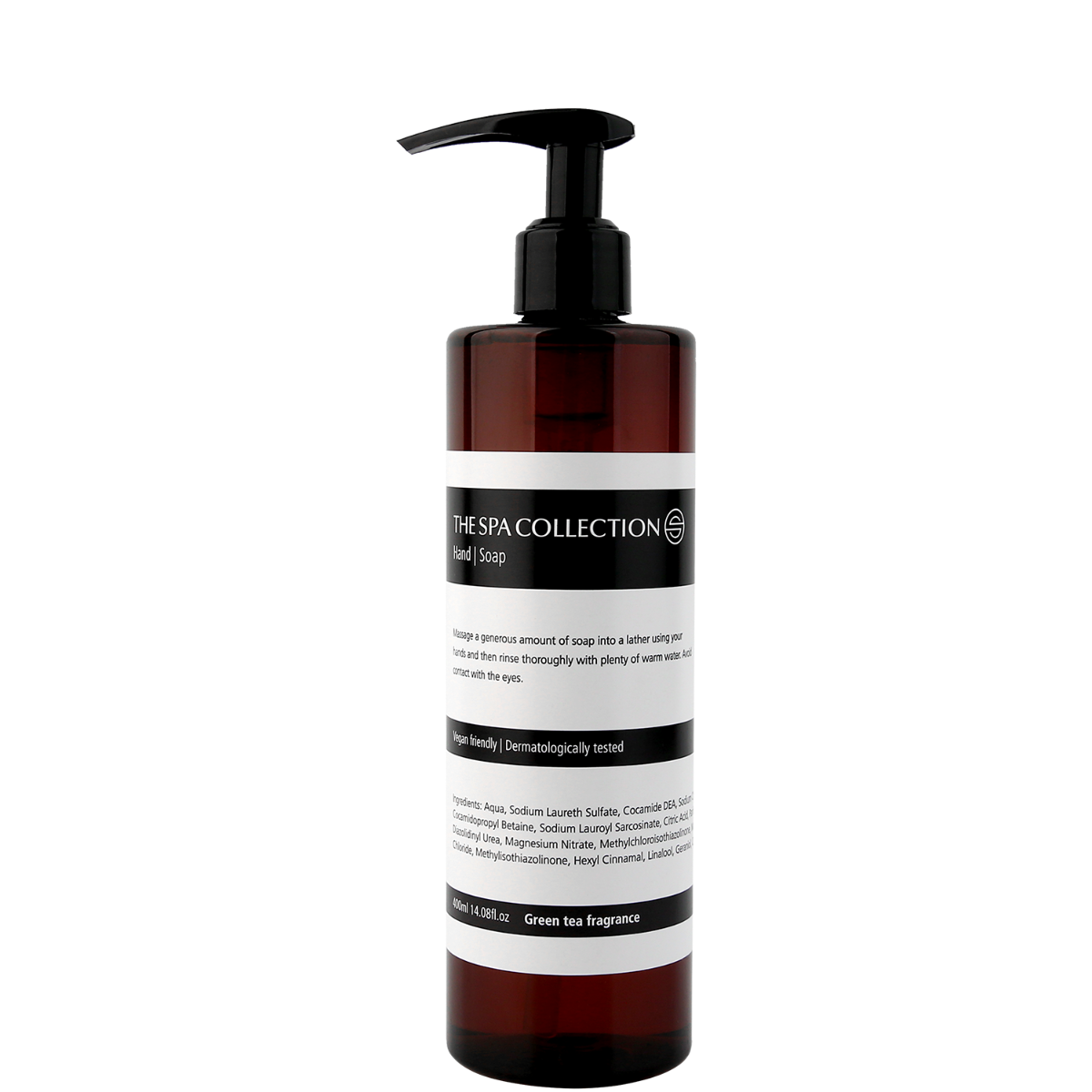 Hand soap 400 ml - The Spa Collection Green Tea (Box of 24 pieces)