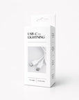 USB-C to lightning cable | White label (Box of 25 pieces)