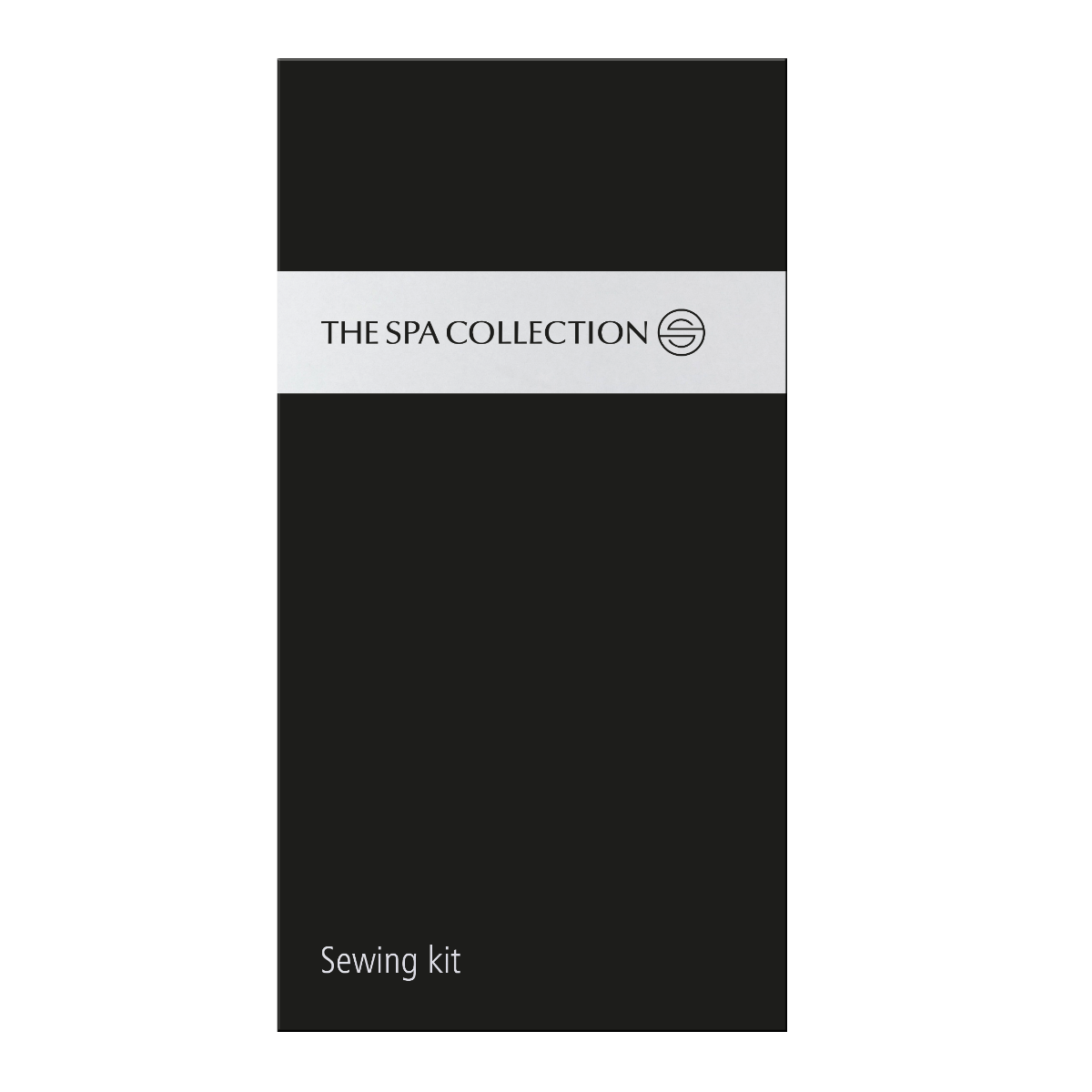Sewing kit in black paper box - The Spa Collection (Box of 500 pieces)