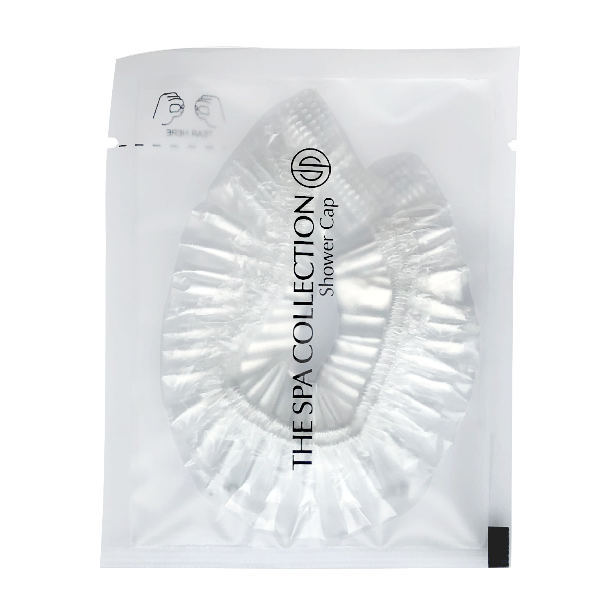 Showercap in sachet - The Spa Collection (Box of 1000 pieces)
